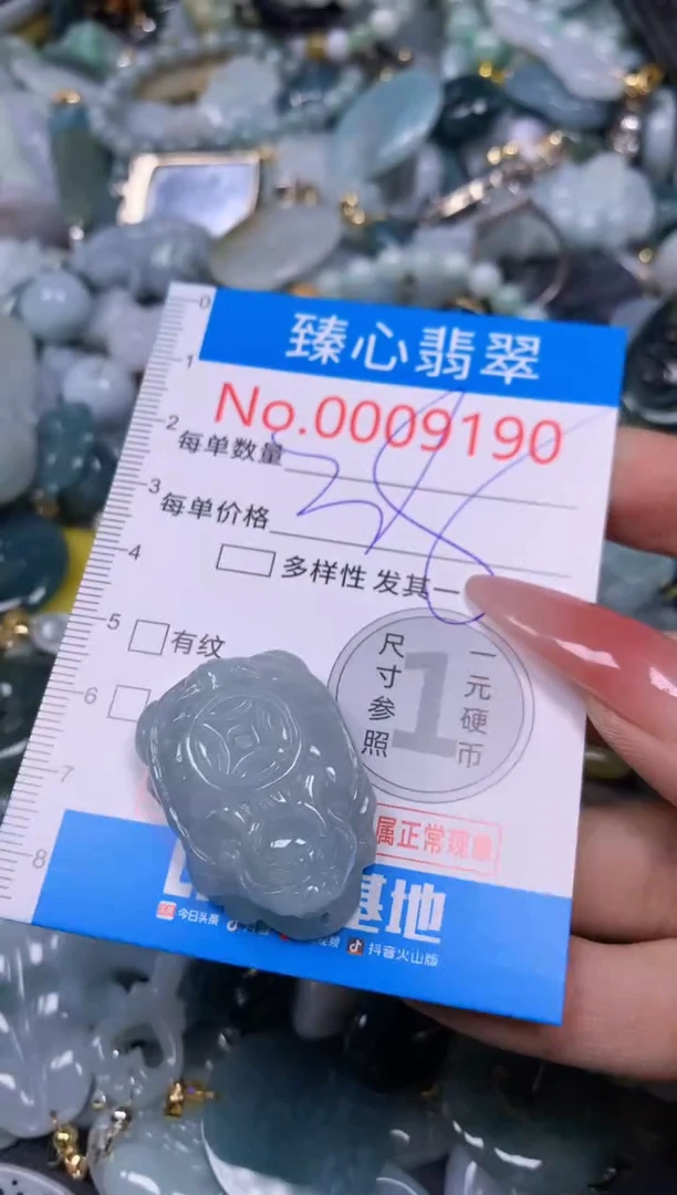 【闪购商品】翡翠颈饰未镶嵌含绳0009190