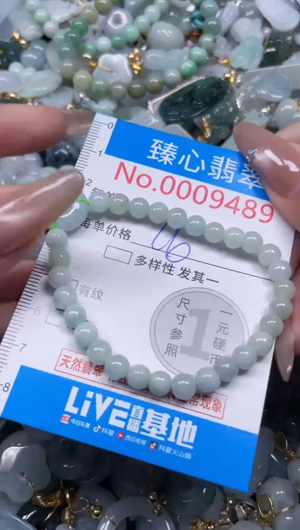 颈饰未镶嵌翡翠9489