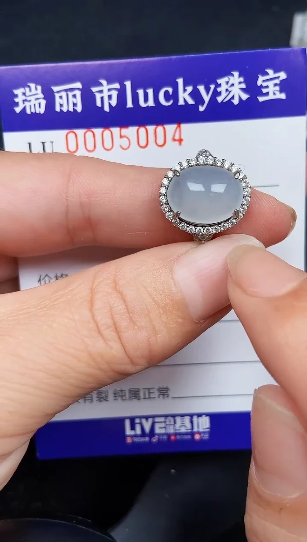 翡翠银S925镶嵌颈饰5004