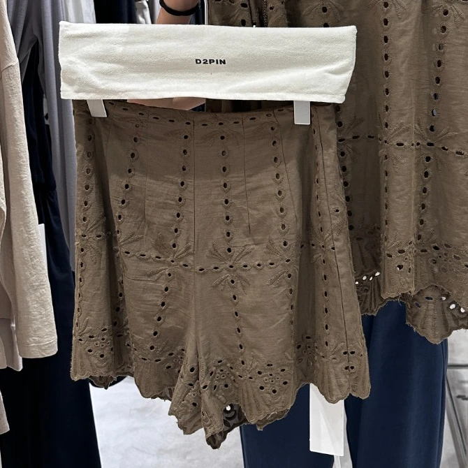 HTT小众设计感原创时尚镂空短裤5105670