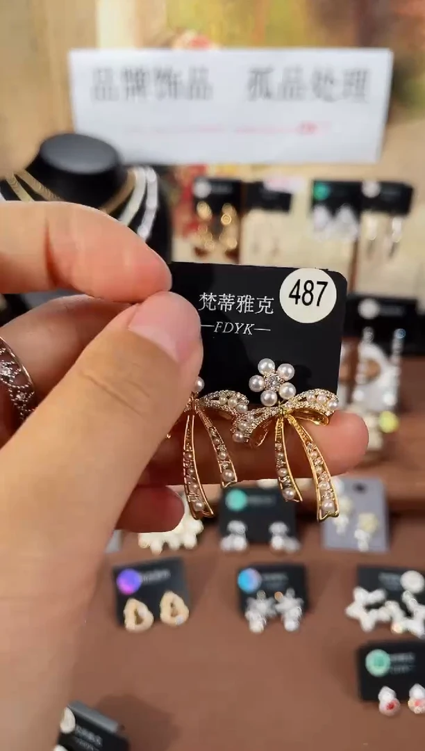 合金925银锆石梵487