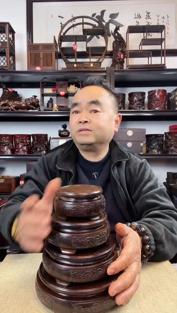 木老李红木工艺品电脑一套