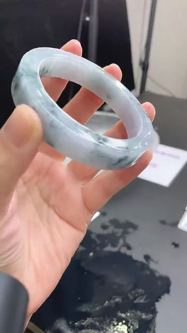 【闪购商品】定制翡翠手镯未镶嵌30 57-60正