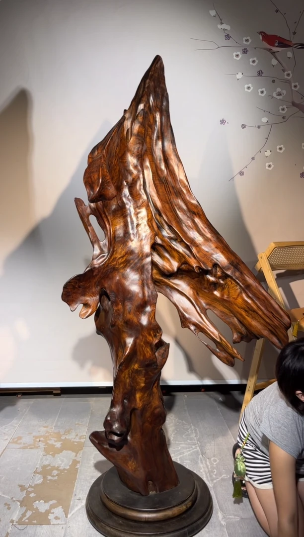 木化**羽，金丝楠乌木，180*80*51