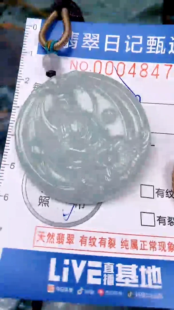 【闪购商品】翡翠颈饰未镶嵌00004847