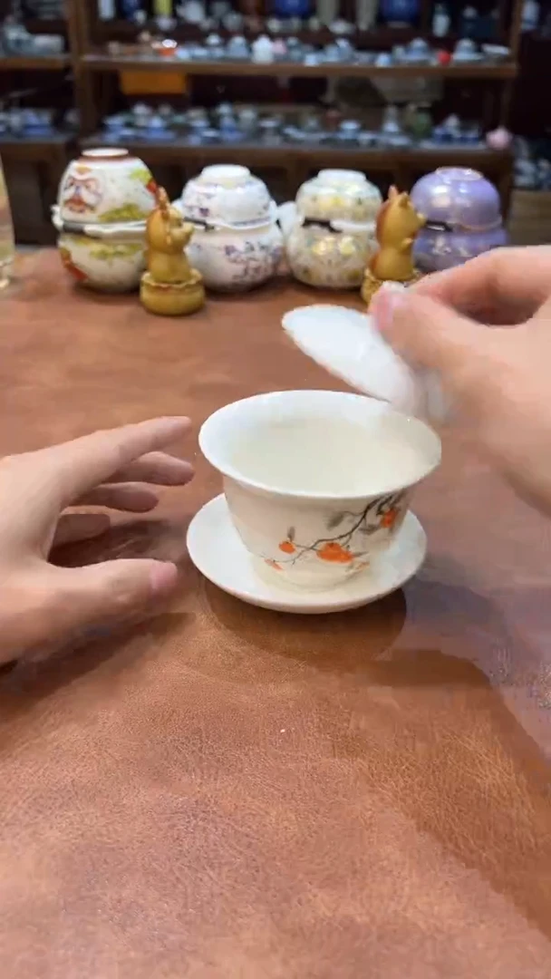 真的很便宜会开片的旅行茶具