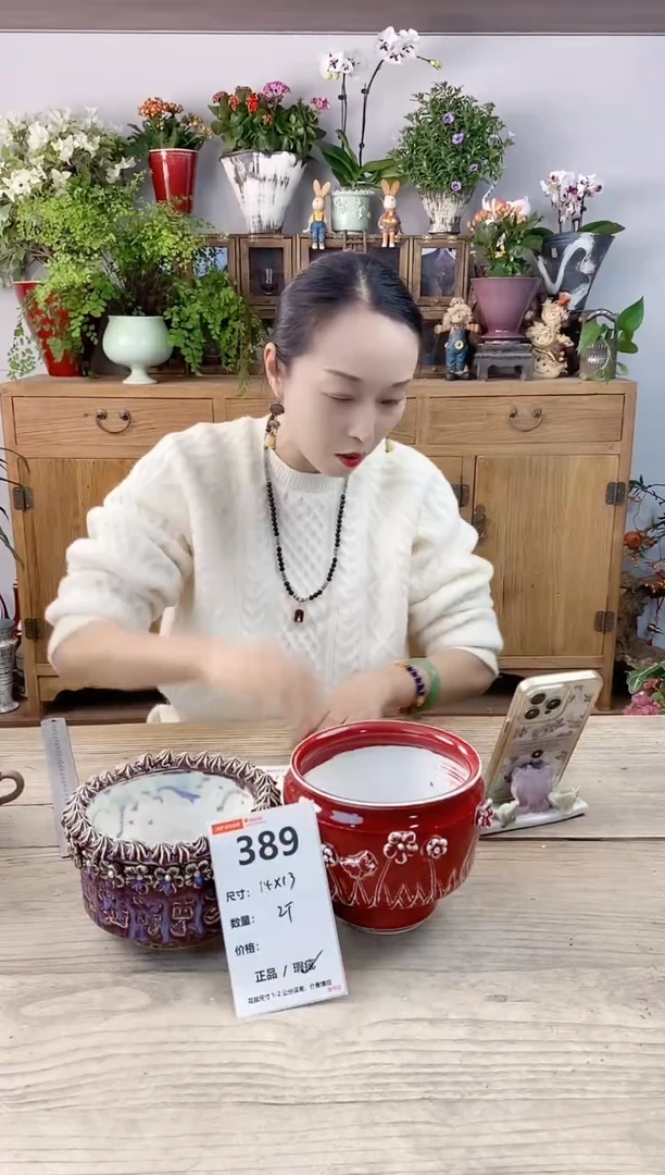 小玩子花盆直播编号389