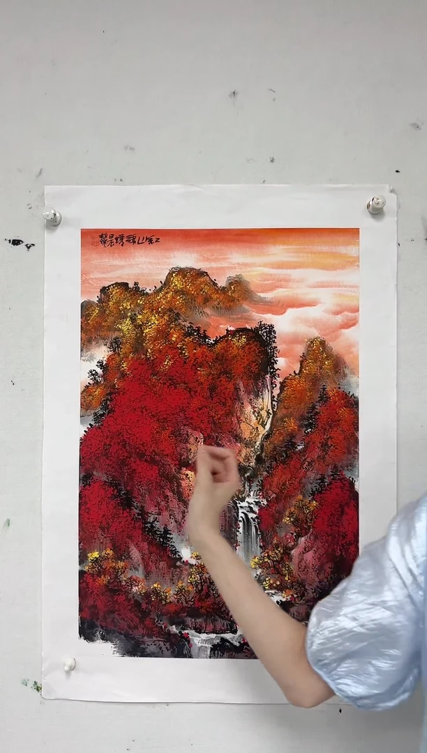 国画赵燮-2.7平尺-国画作品