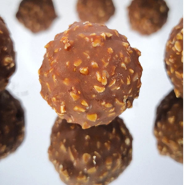 实心巧克力丝滑香浓10颗110克散装直播间福利福袋专用链接