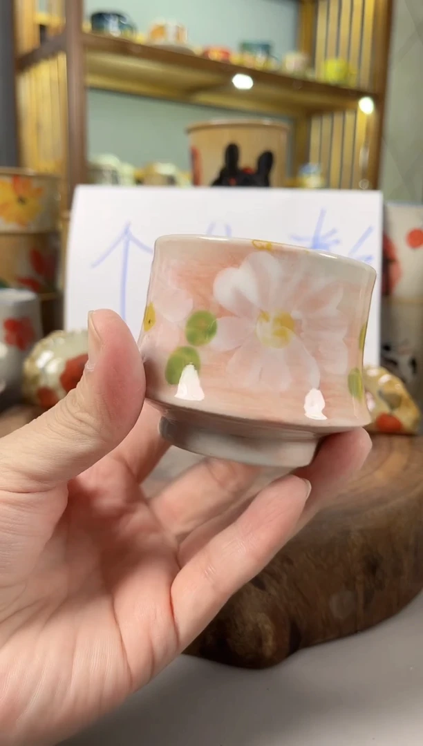 【闪购商品】瓷片手绘高温釉下彩陶瓷