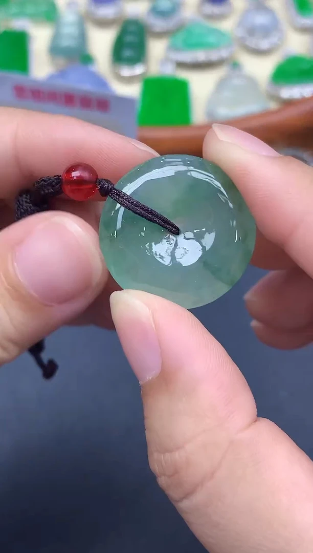 颈饰未镶嵌翡翠108-中国好珍宝