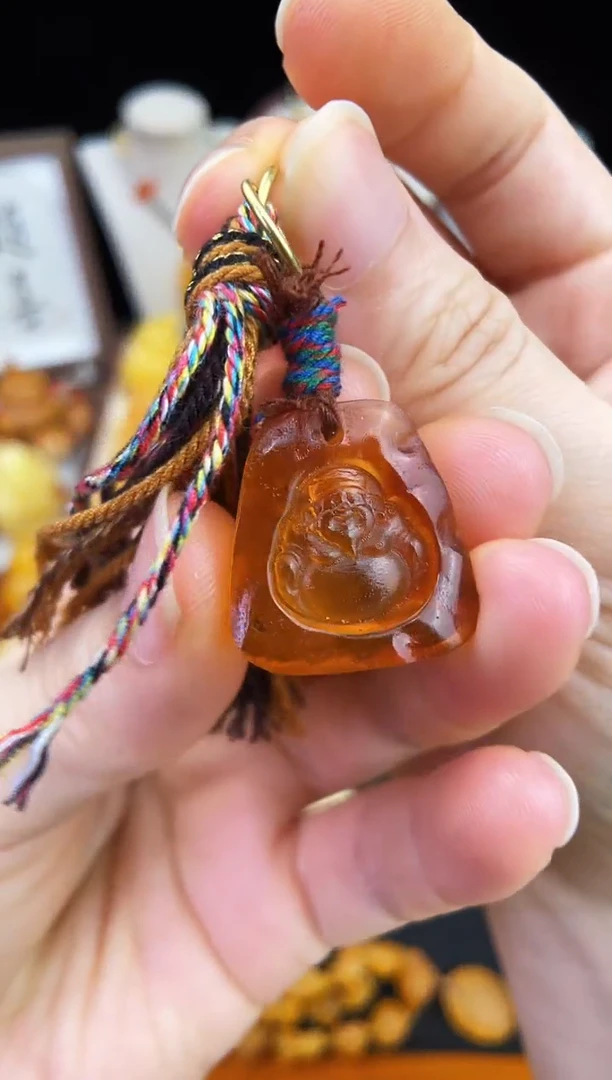 琥珀未镶嵌珠宝奇石柒月