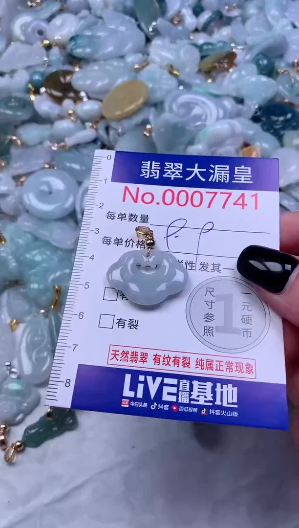 颈饰未镶嵌翡翠7741