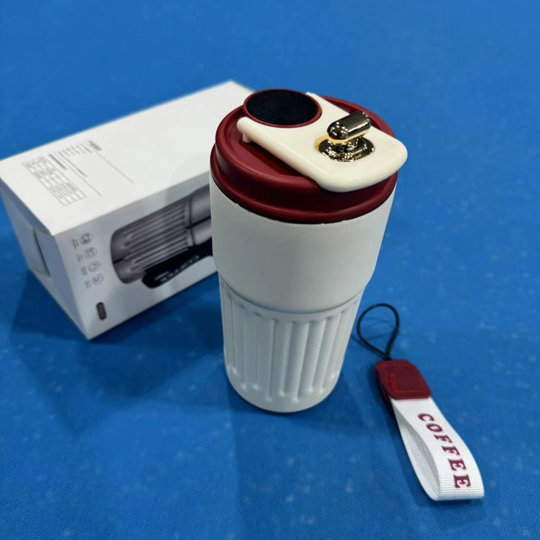 未拆封  智能咖啡保温杯不锈钢水杯/按照主播说的去拍