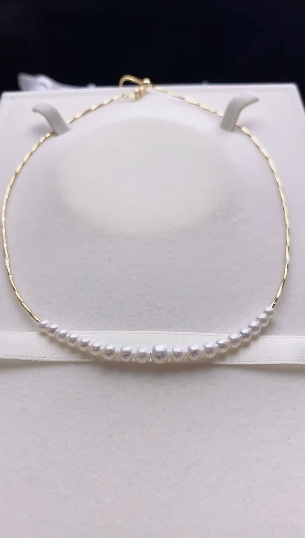 项链未镶嵌淡水珍珠淡水珍珠项圈