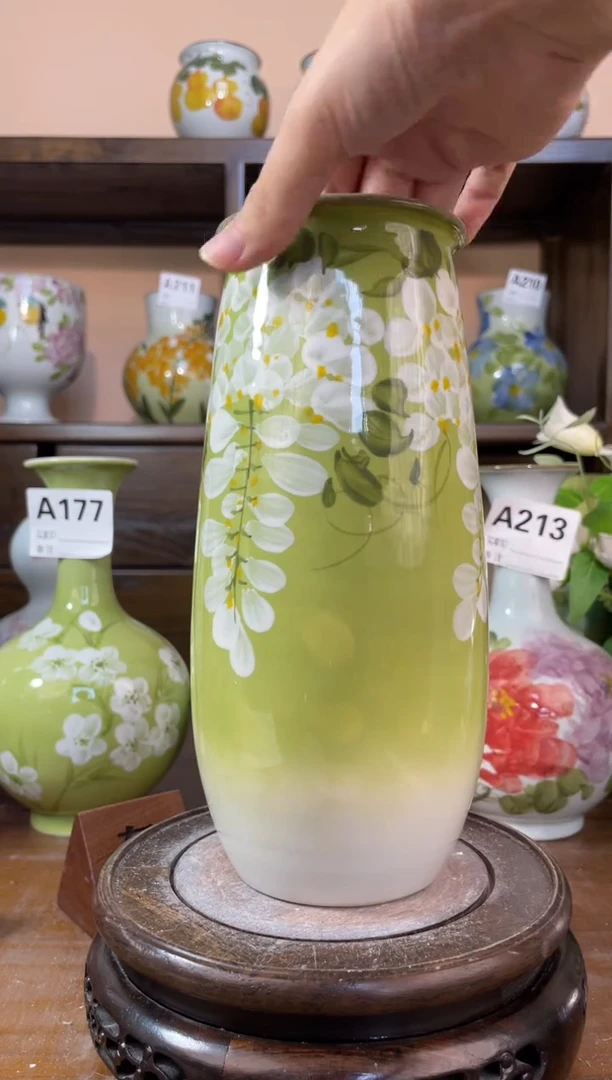 瓶景德镇手绘陶瓷花瓶 源头工厂