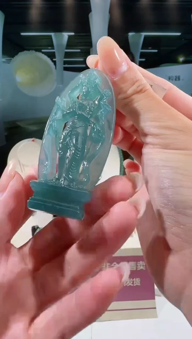 翡翠未镶嵌吊坠(不含链)千手观音