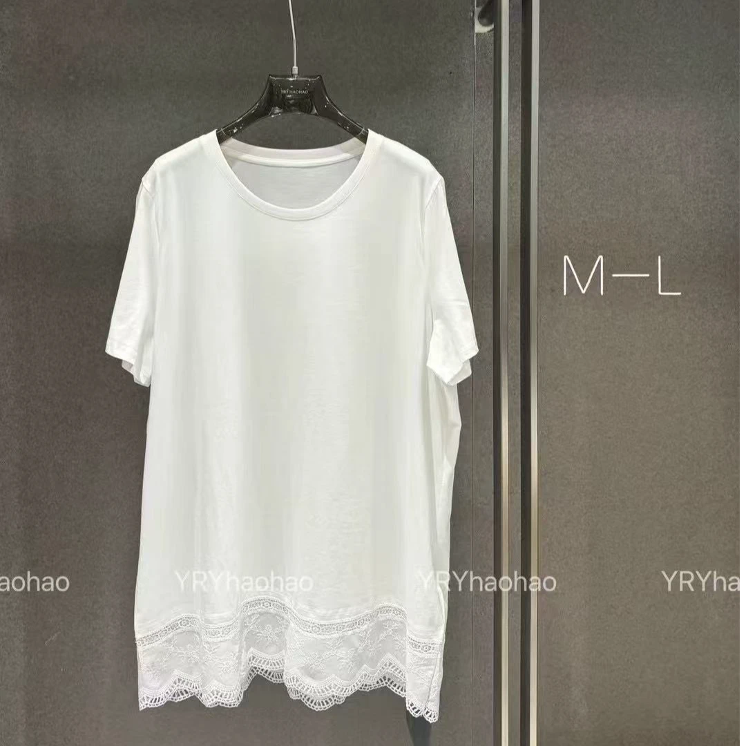 【WJ】春款 祝 65067  蕾丝边上衣（M-L）