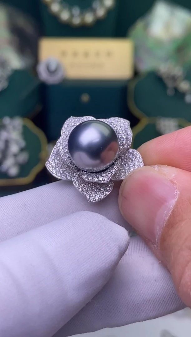 【闪购商品】海水珍珠颈饰银S925镶嵌13