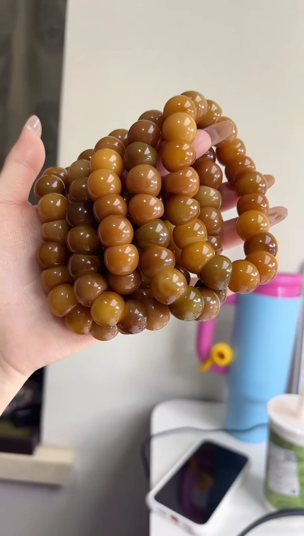 手串菩提根/象牙果沐s26糖炒栗子玉化蒜瓣大肠15mm手串