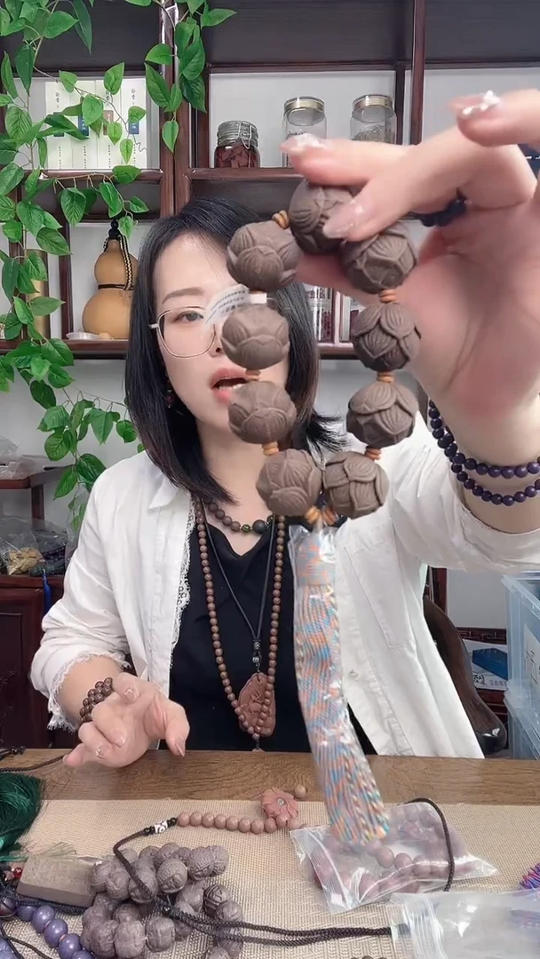泥塑五香丸的9颗手捻