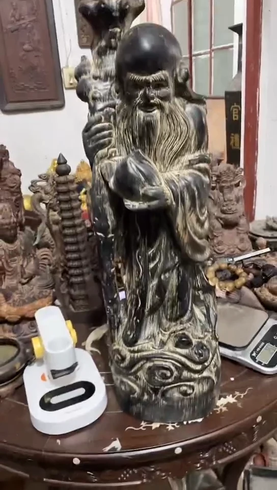 【闪购商品】木木雕潘家大院香木摆件假一赔三