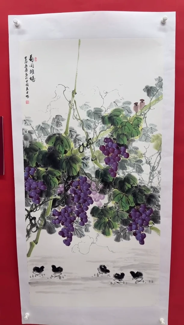 国画画家陆远华纯手绘原作