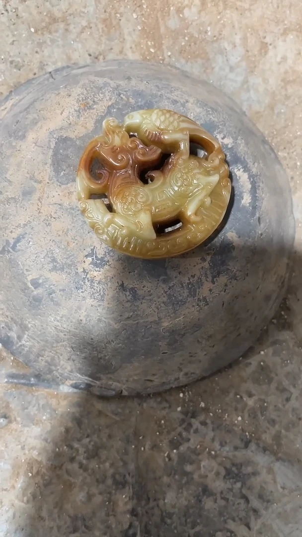 瓷片手工，手绘，陶瓷