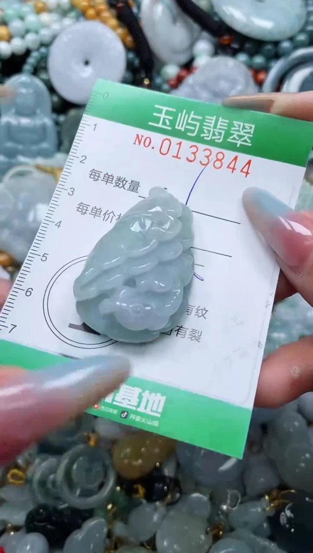 翡翠未镶嵌颈饰闪购0133844