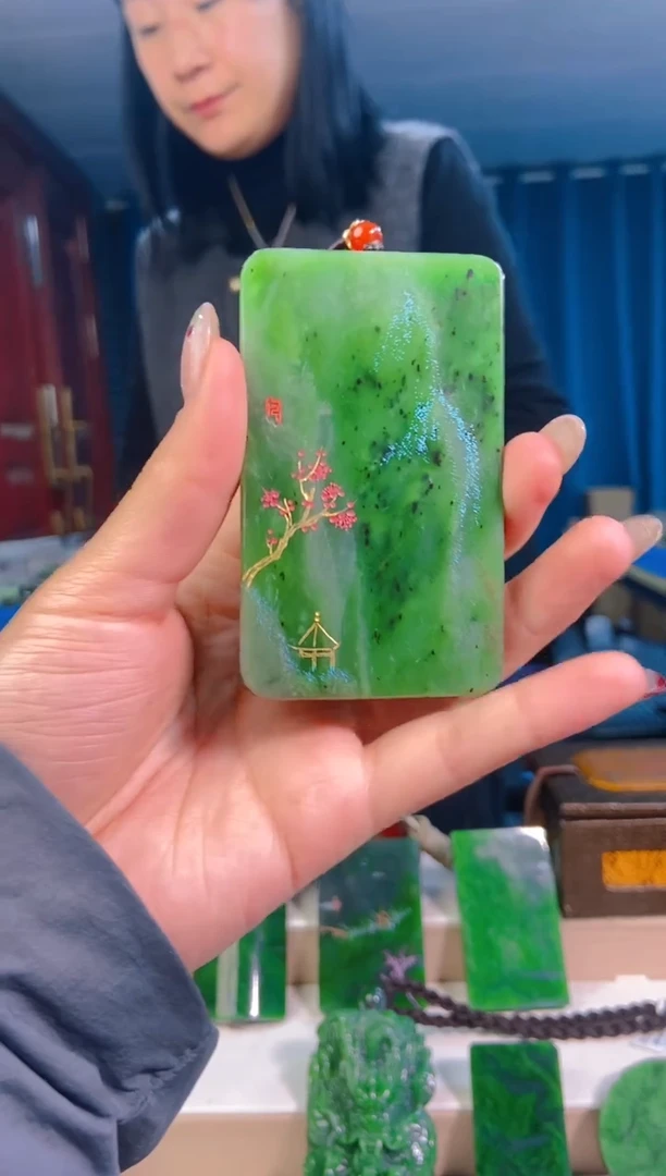 【闪购商品】和田玉挂件未镶嵌1