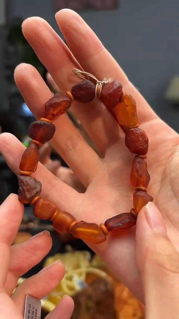 未镶嵌琥珀手串手串