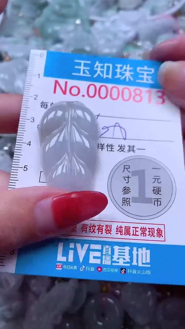 吊坠(不含链)未镶嵌翡翠813