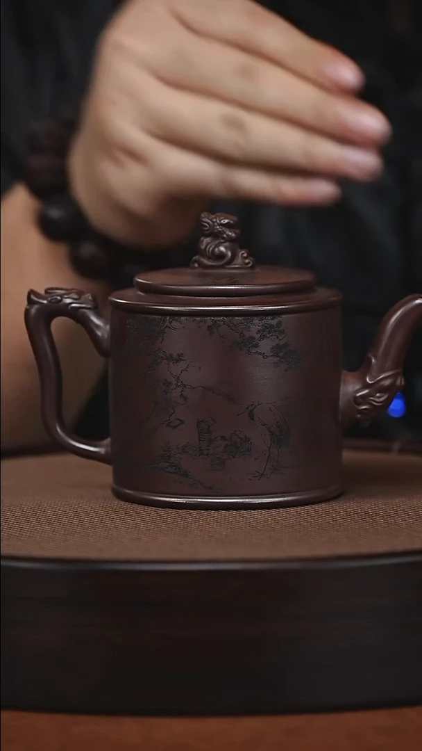茶壶紫砂原矿紫砂壶