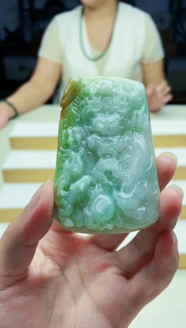 未镶嵌定制翡翠毛货09130176