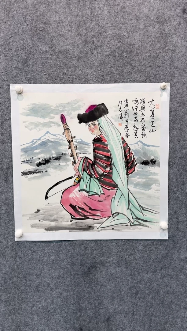 【闪购商品】国画pmb不二轩旗舰店国画LHW60