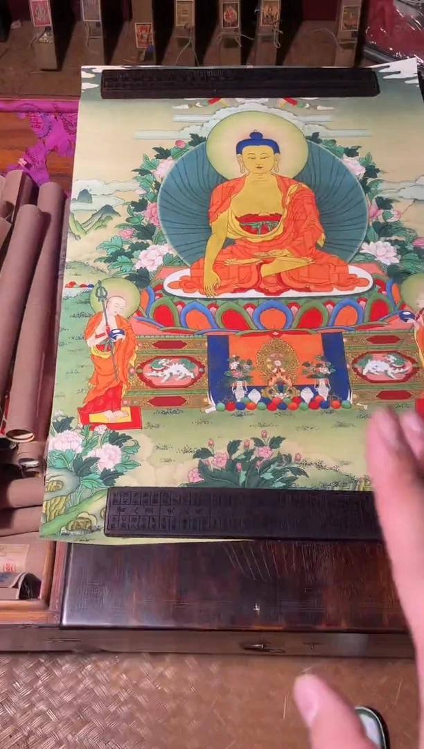 卷轴画卷轴画卷轴画旭旭的唐卡