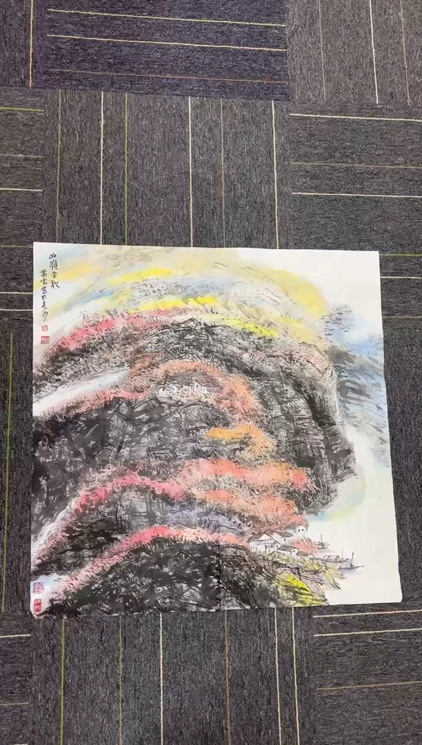 国画国画国画鉴赏手绘实稿-