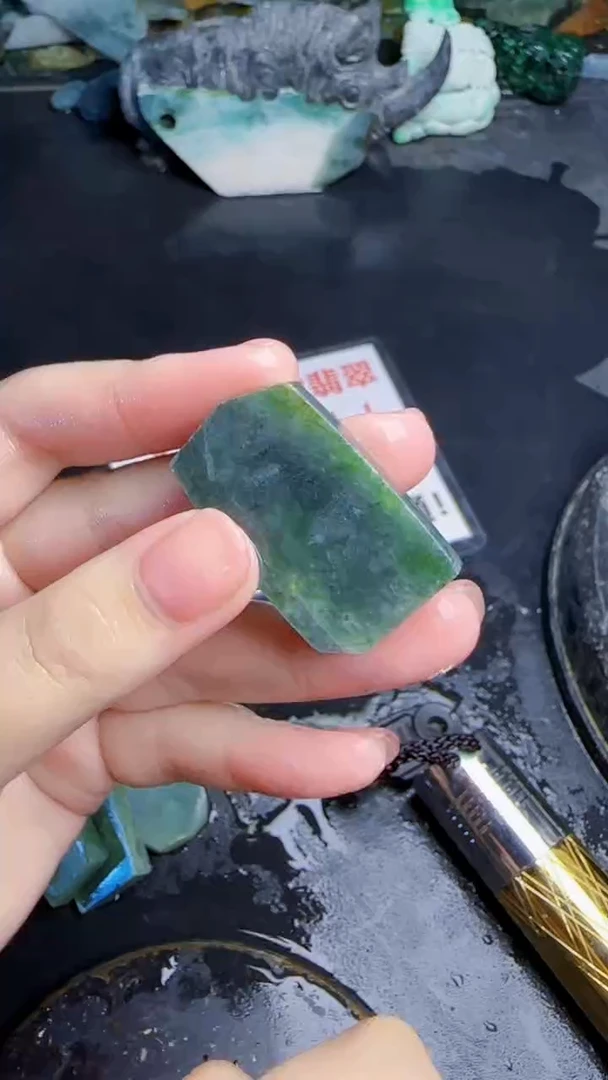未镶嵌挂件翡翠天然翡翠067