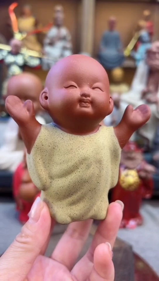 紫砂茶宠器闵茶宠摆件