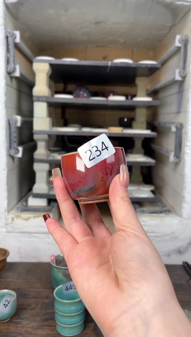 【闪购商品】摆件钧瓷窑变精品茶器