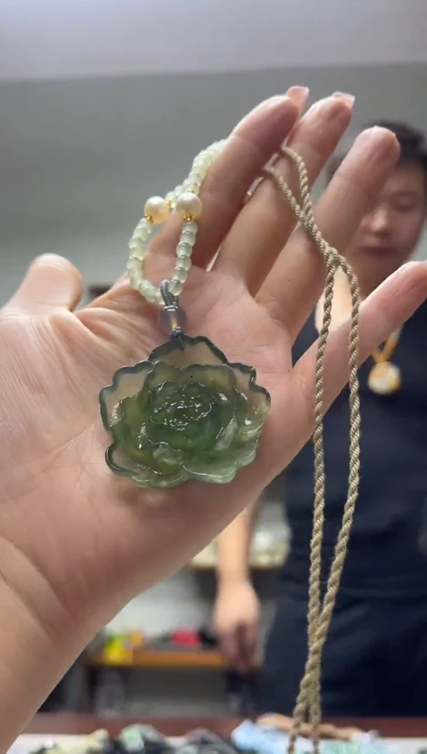 未镶嵌岫玉吊坠多样性发货拍一发一
