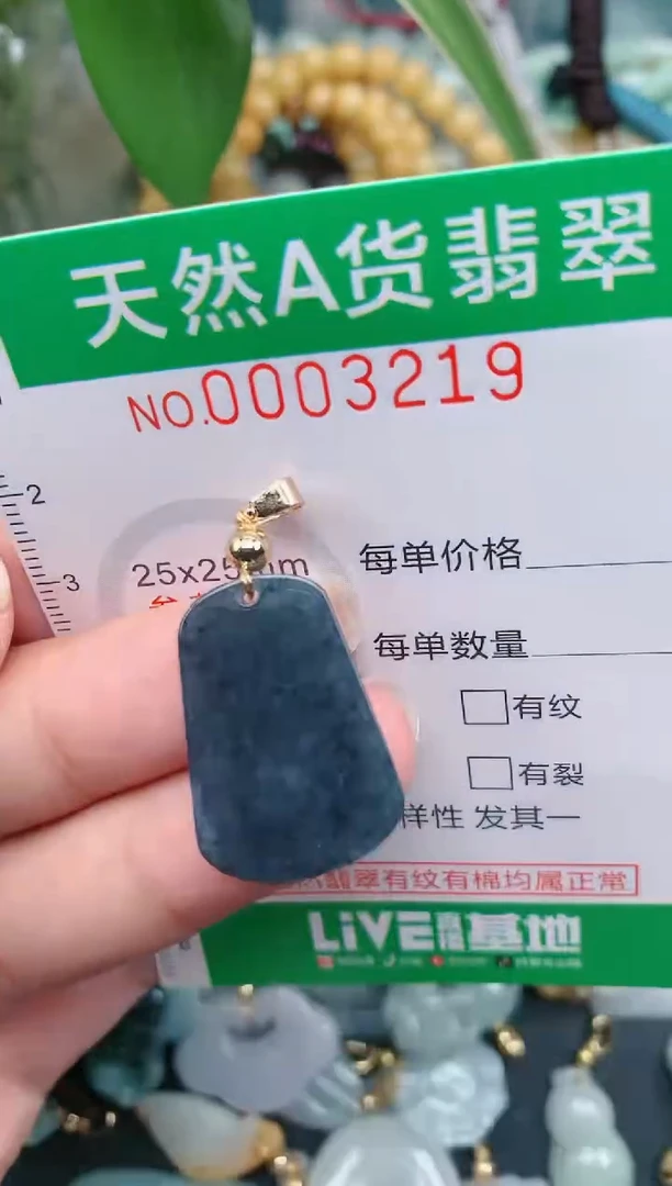 翡翠未镶嵌颈饰.0003219