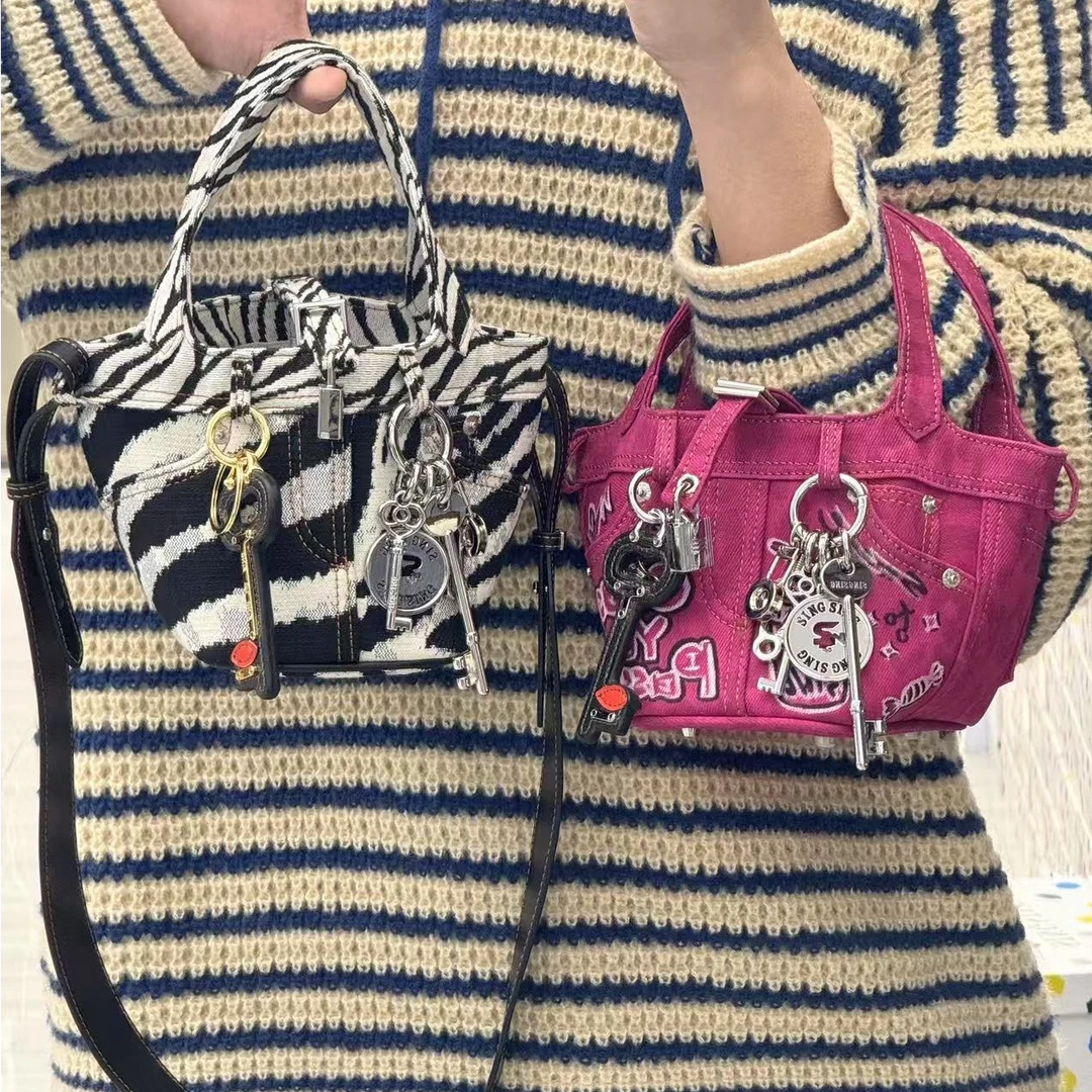 （ 春日限定~迷你菜篮子 ）SINGSING1979正品小众设计师原创手绘包