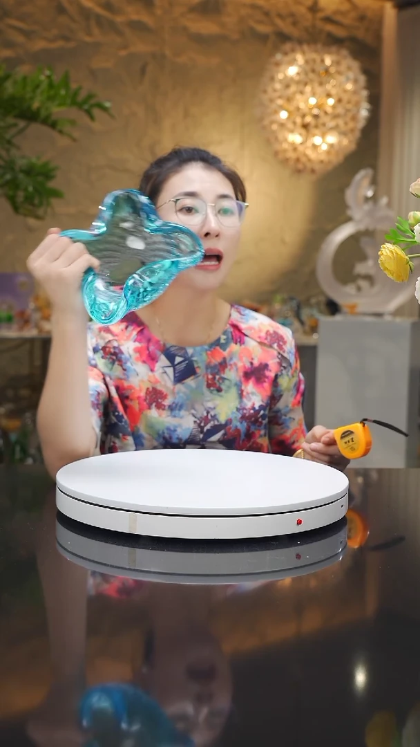 瓷片福利蓝色果碗