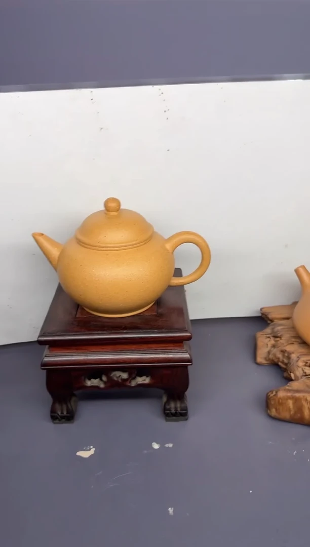 茶壶紫砂黄金段 标准水平