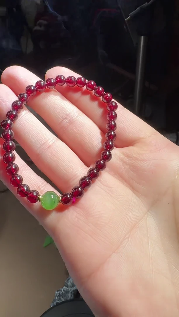 合金手串石榴石slc-014多样性发其一