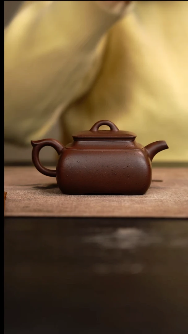【闪购商品】紫砂茶壶混四方壶紫泥