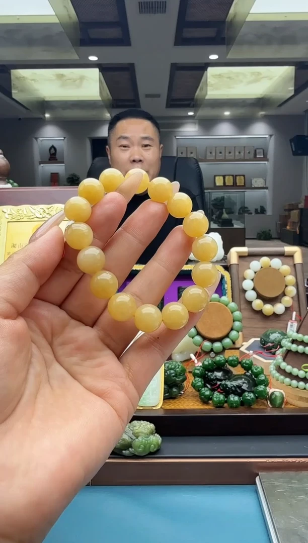 未镶嵌手串和田玉qmt