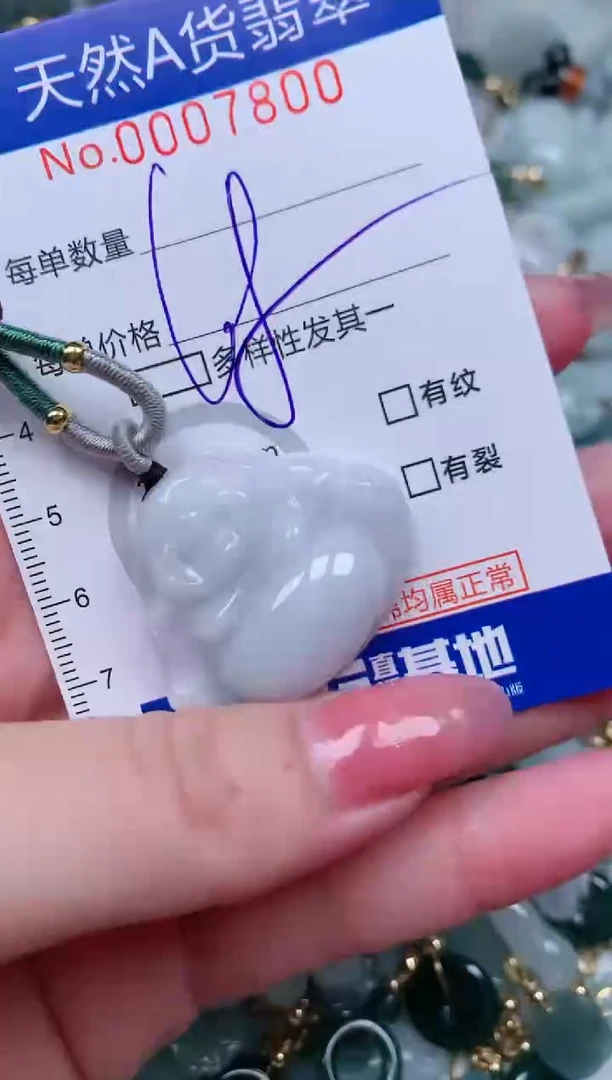 【闪购商品】翡翠颈饰未镶嵌00007800