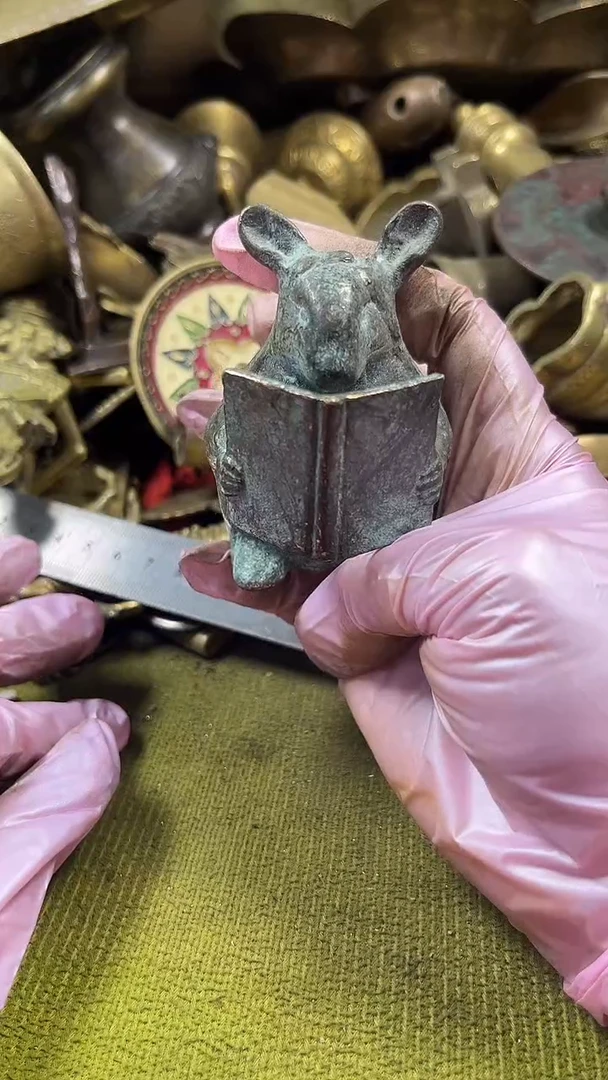 用****3亿锦铜回流铜器摆件50